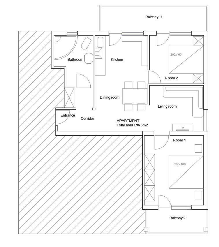 Apartment Matea Ровінь Екстер'єр фото